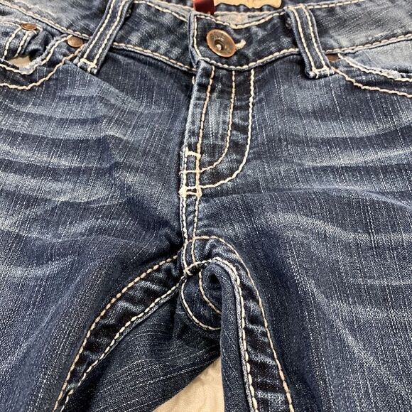 BKE Stella Stretch Denim Jean Crop Pants Size 28 - Picture 2 of 7